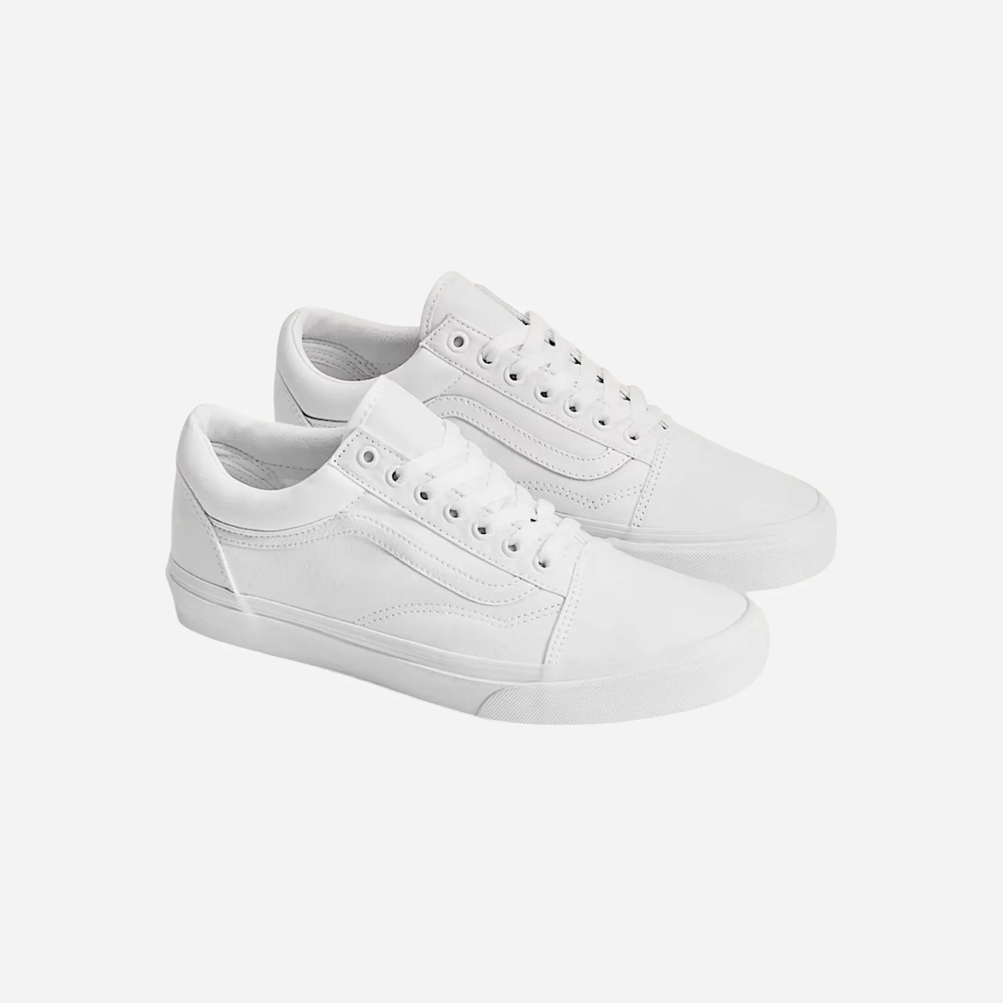 Coast Step Footstep Care Vans Old Skool Shoe True White