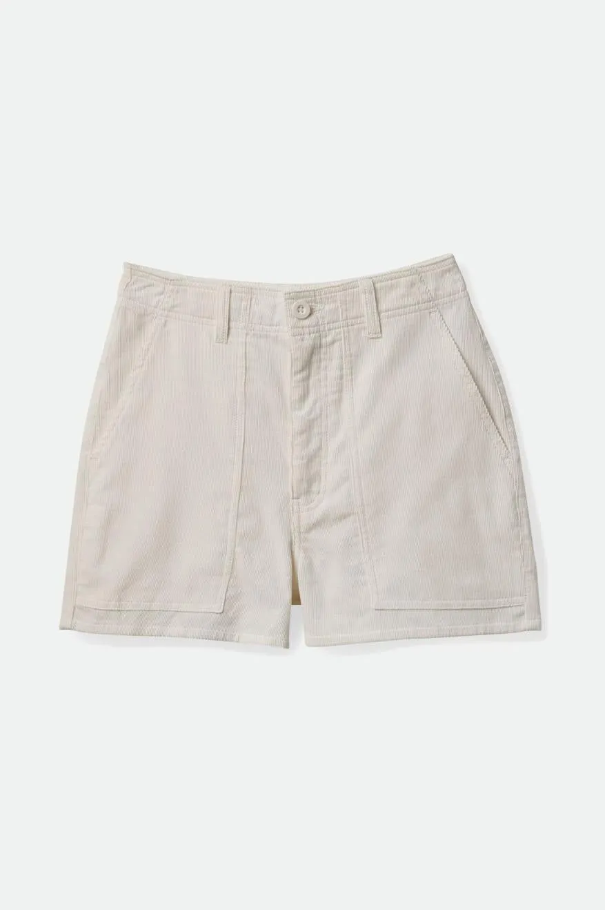 Eco Friendly Fabric Vancouver Short - White Cord