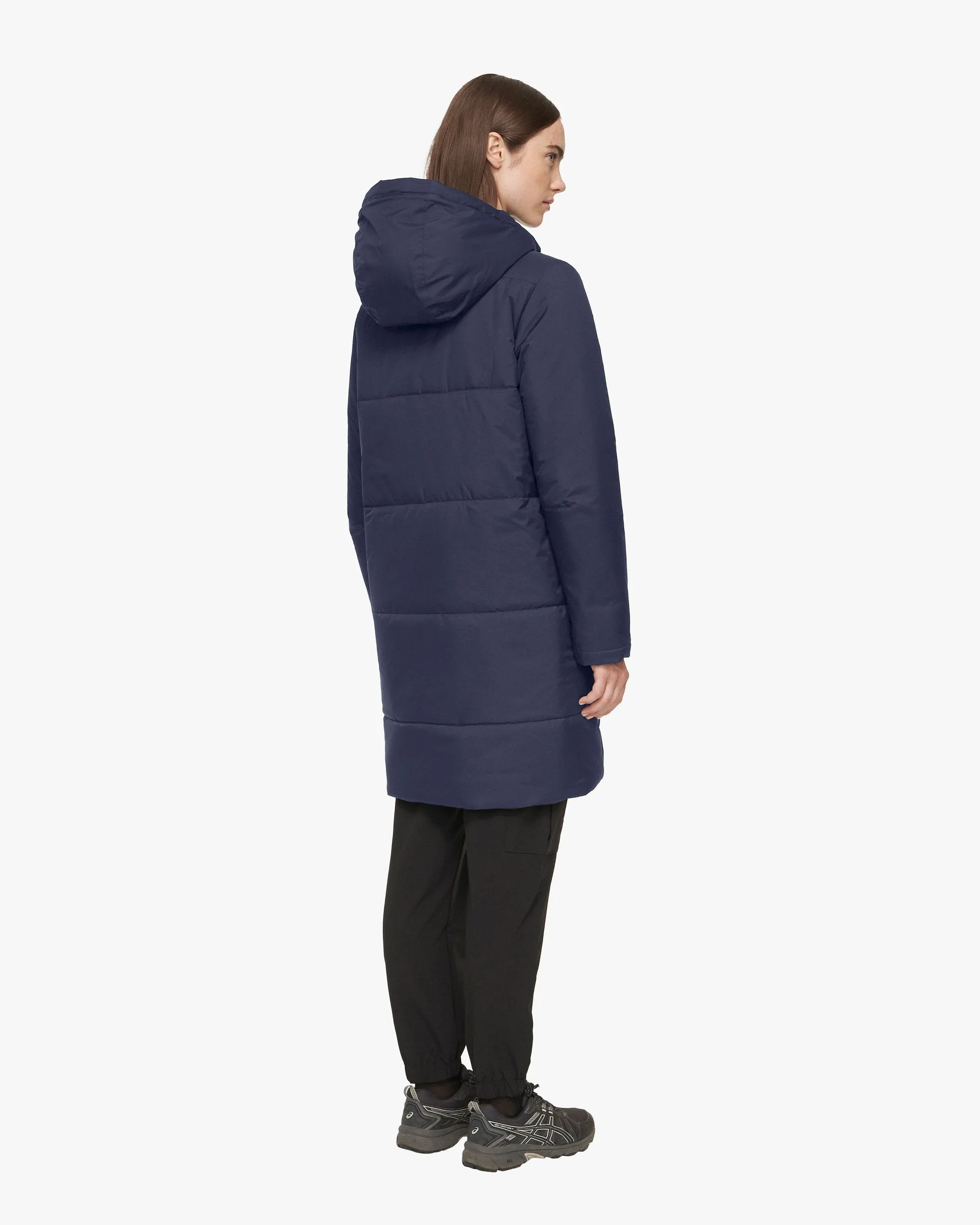 Ana Jacket (Navy) HoodedStyle