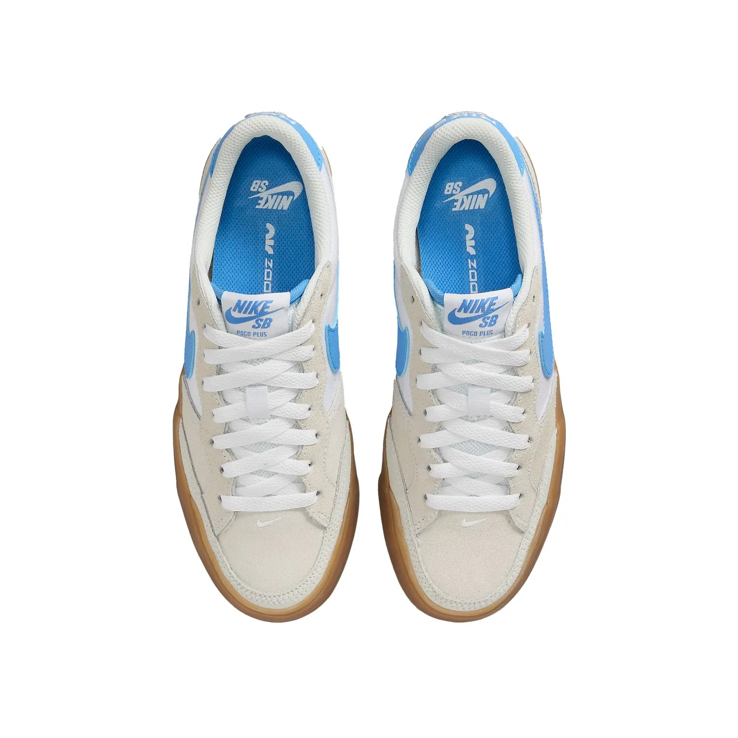Nike SB Women's Zoom Pogo Plus Summit White/University Blue Bold Look