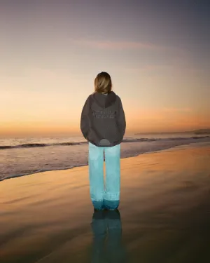 "Yin Yang" Let's Watch the Sunset Oversized Lux Hoodie Comfortable Layer