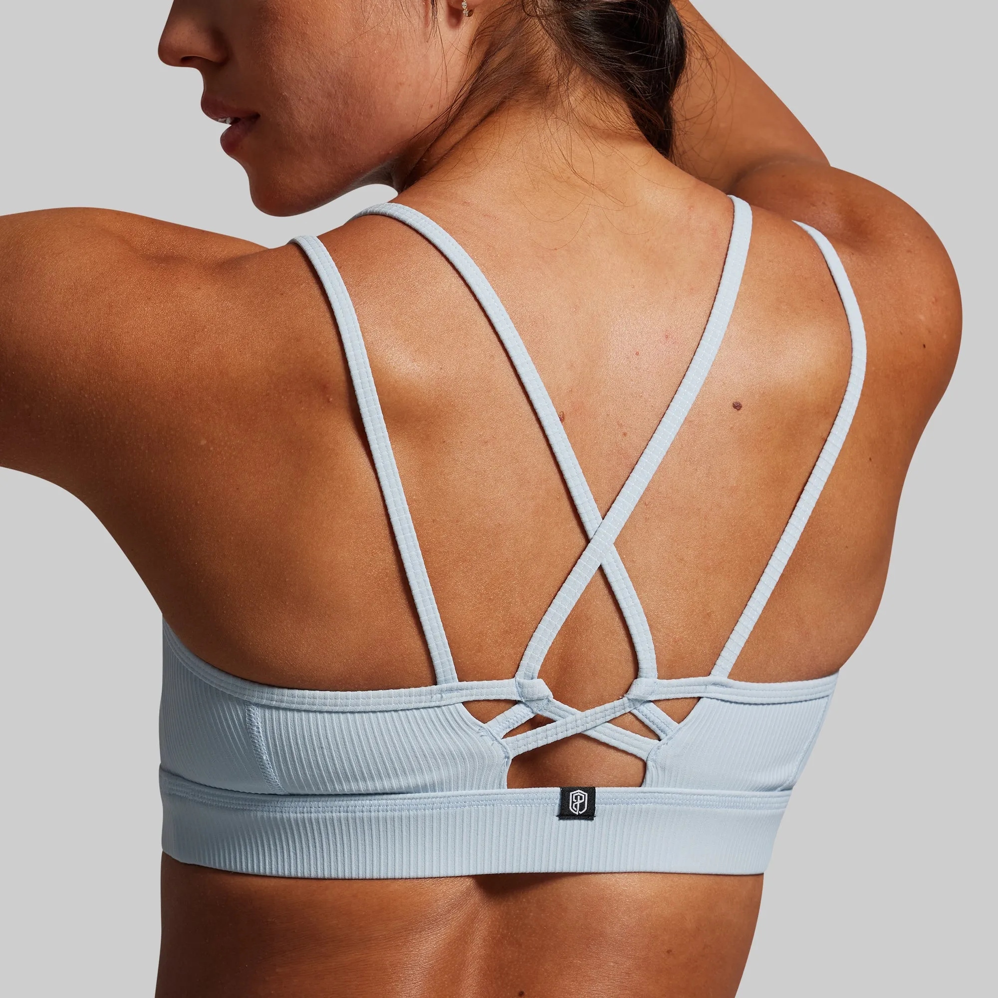 Invisible stitching Lotus Sports Bra (Chambray)