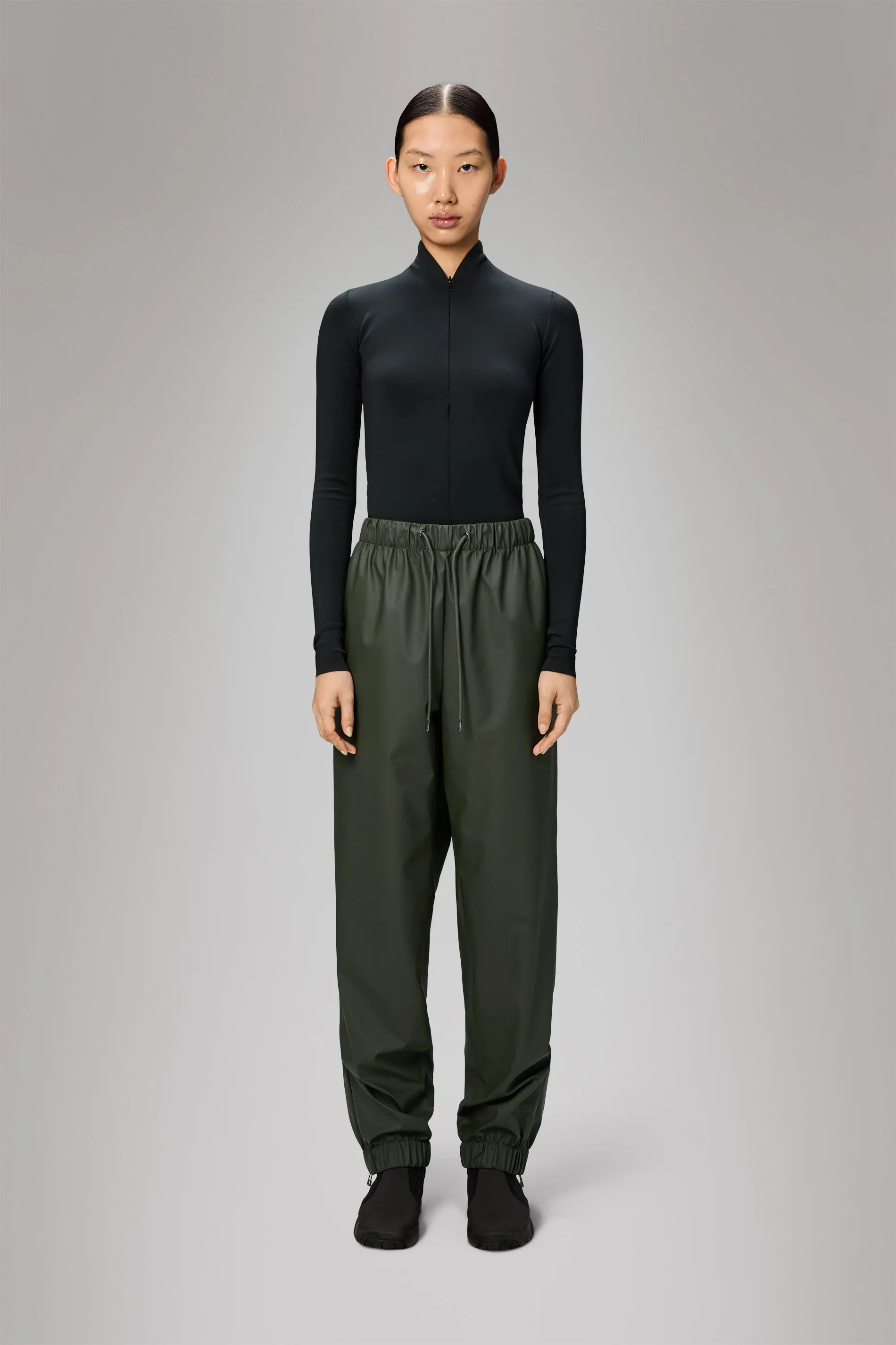 Stretchable Waist tailored look Rain Pants Regular