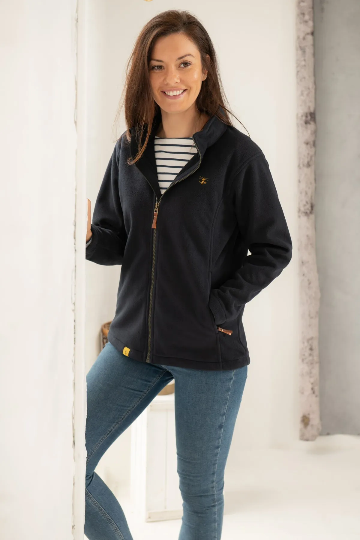 product weekend wear comfort Ashby Waterproof Fleece - Navy