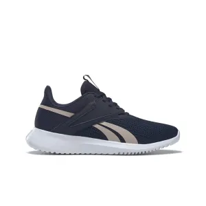 cross - training running shoes versatile - feature shoes REEBOK GY4053 FLUXLITE WMN'S (Medium) Navy/Rose Gold/Navy Mesh Running Shoes
