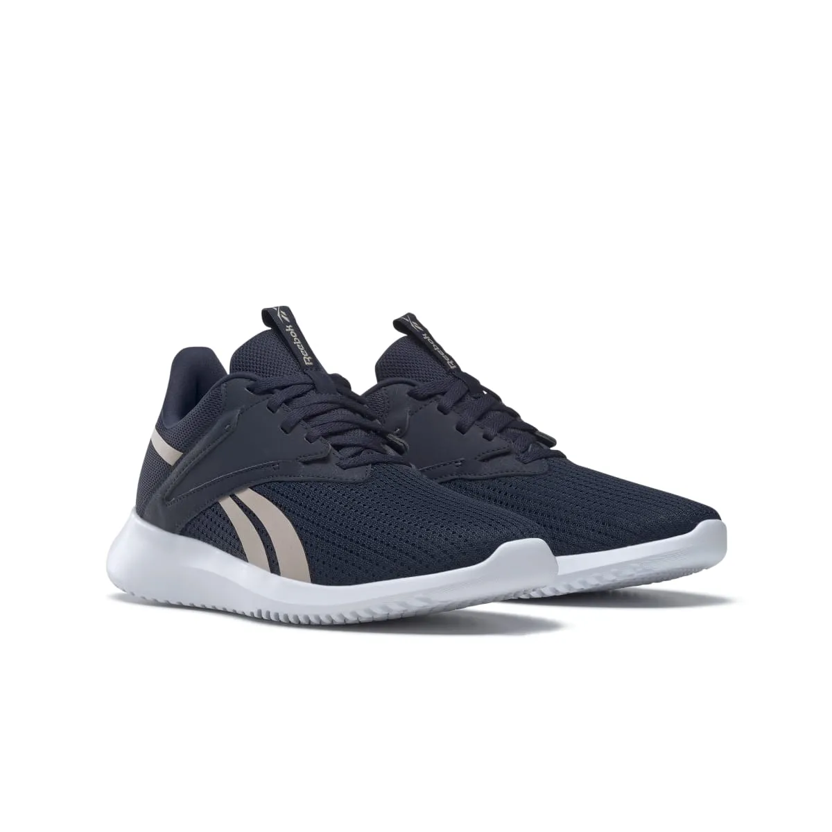 REEBOK GY4053 FLUXLITE WMN'S (Medium) Navy/Rose Gold/Navy Mesh Running Shoes Non Slip Internal Sockliner