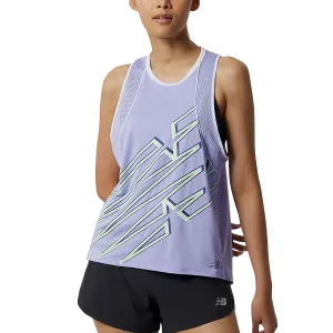 Women's Printed Fast Flight Tank High Energy Return Fabric