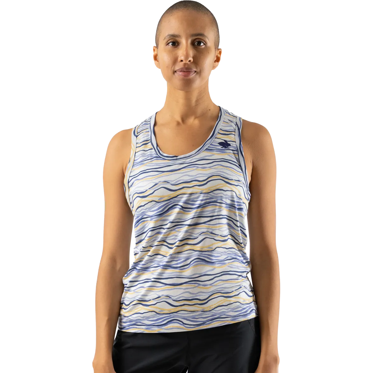 Women's EZ Tank Cropped radar detection Minimal Smooth