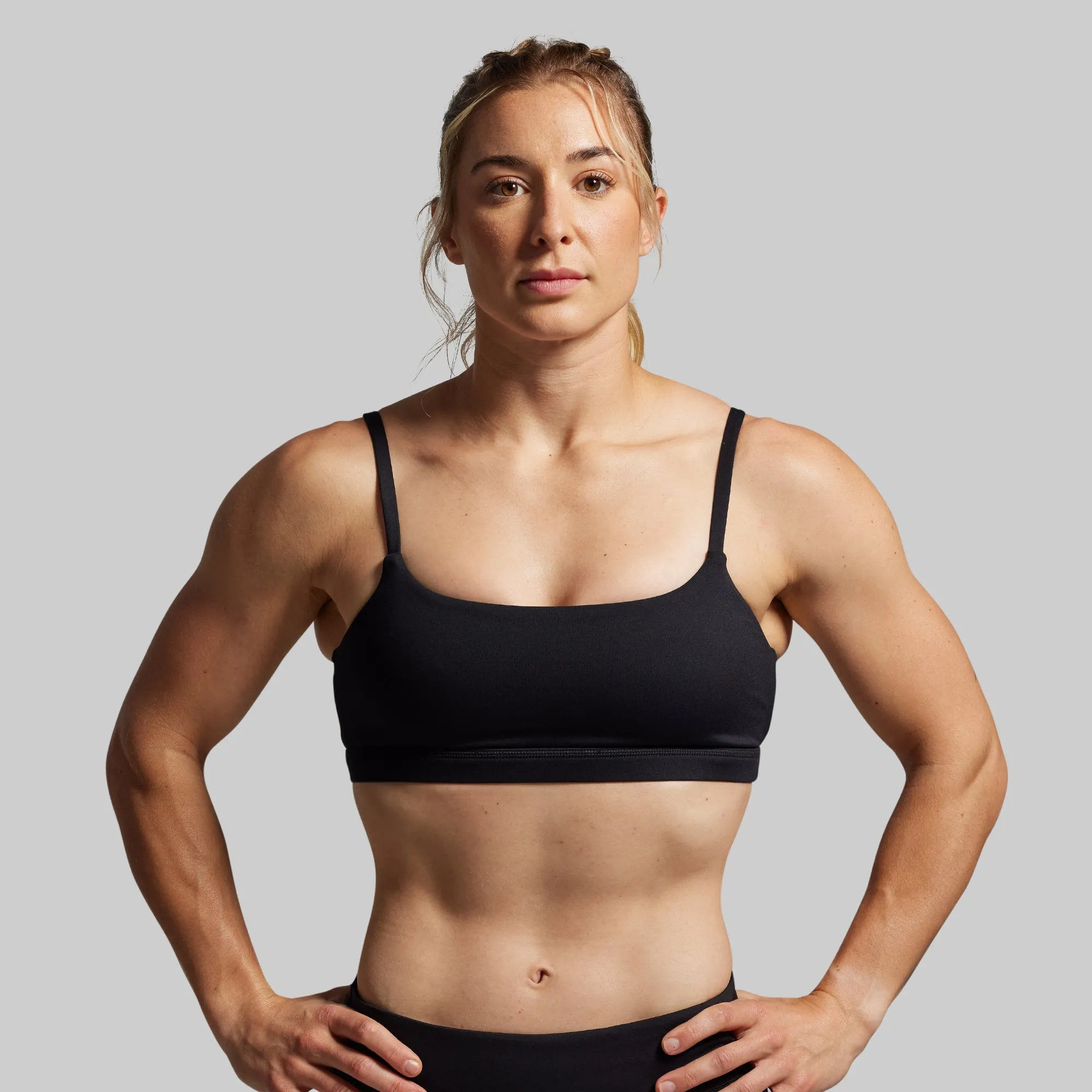 Flexible Support Reset Sports Bra (Black)
