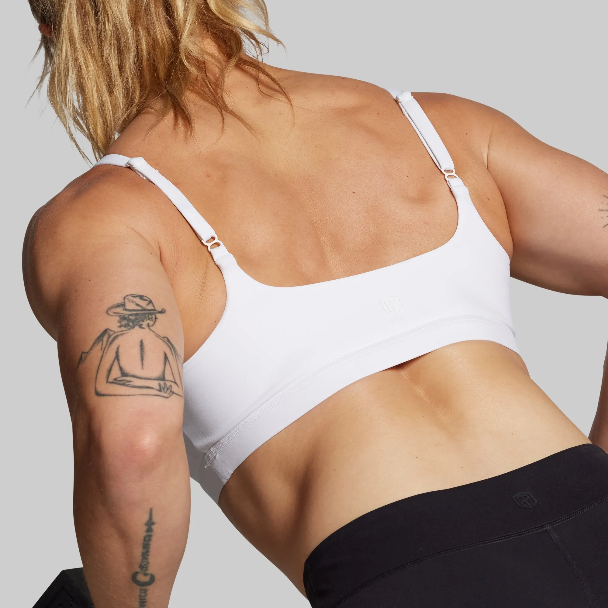 Amateur athletes Reset Sports Bra (White)