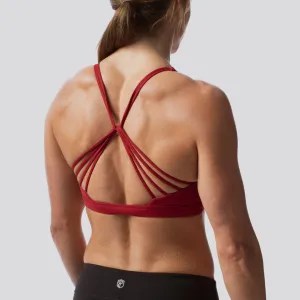 Easy Wear Supportive Side Vitality Original Sports Bra 2.0 (Wine)