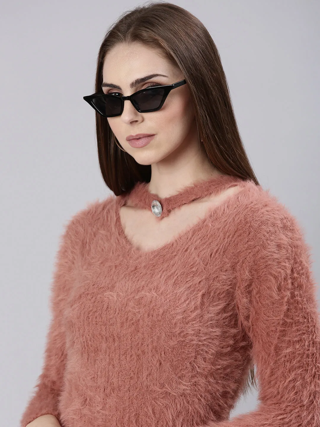 Women's Copper Bodycon Mini Dress Classic Motion