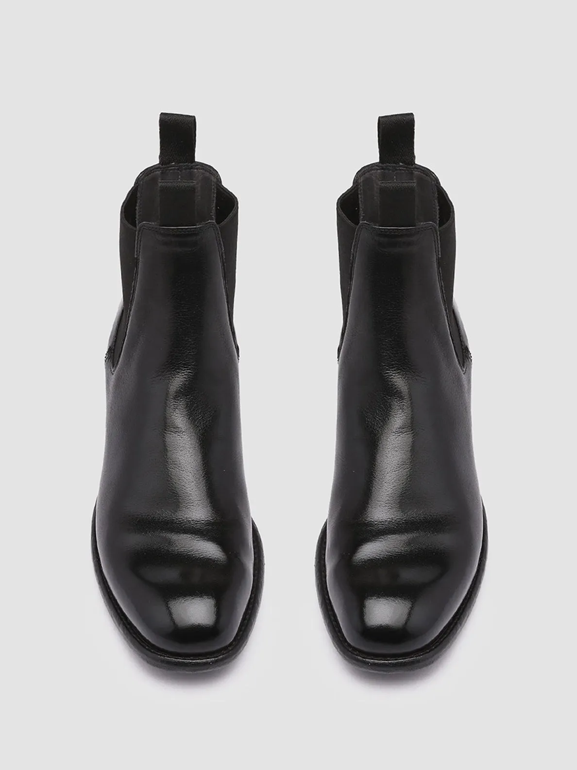 CALIXTE 004 - Black Leather Chelsea Boots Smart Footwear