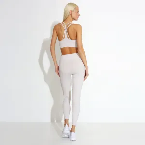 Flexible Waistband Squat Proof Camping Gear Rikke Leggings Ribbed panel