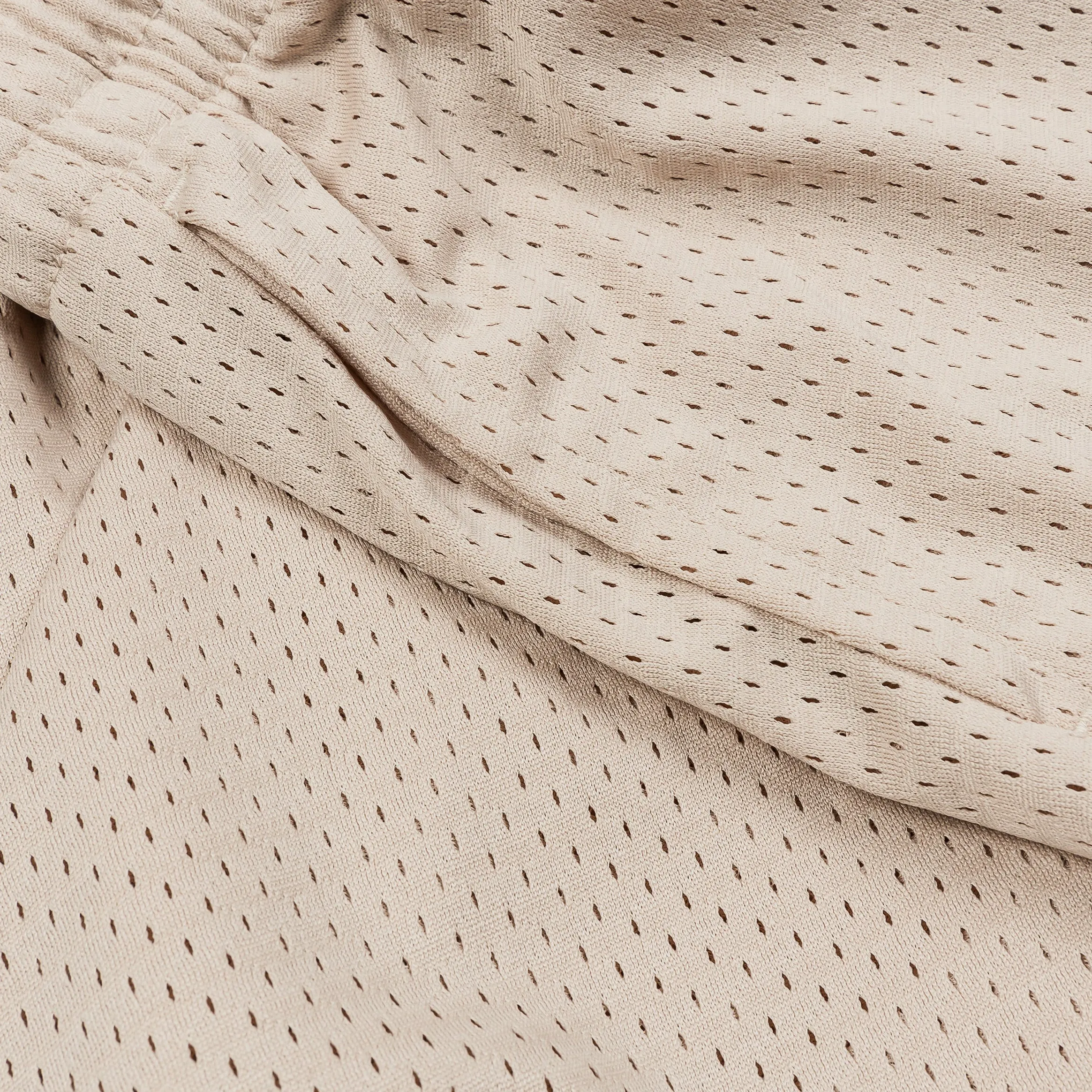 Kobe Mesh Womens Shorts (Sanddrift/Black) stain resistant coating