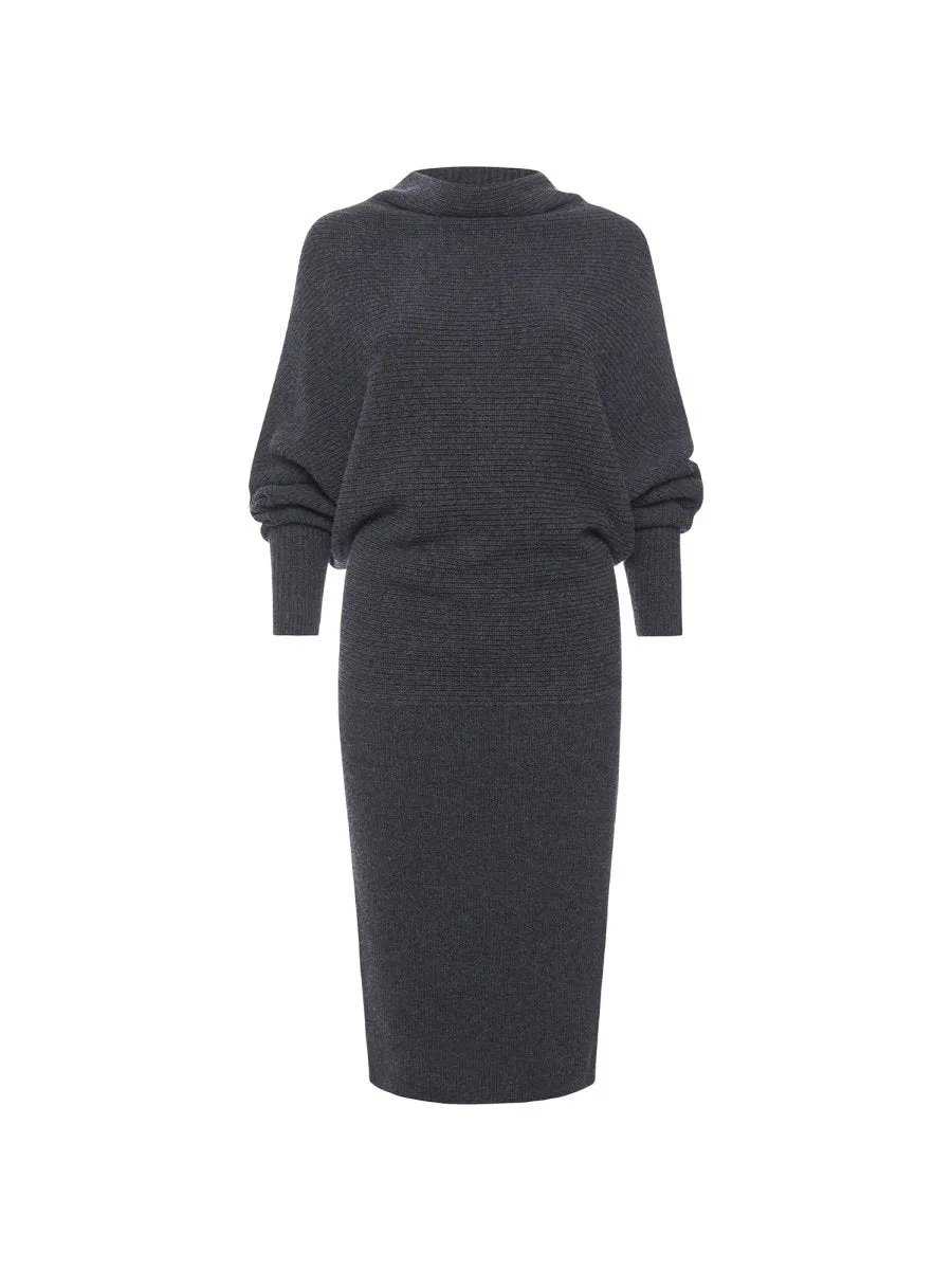 Feminine Design Fashion Look The Clede Sweater Dress
