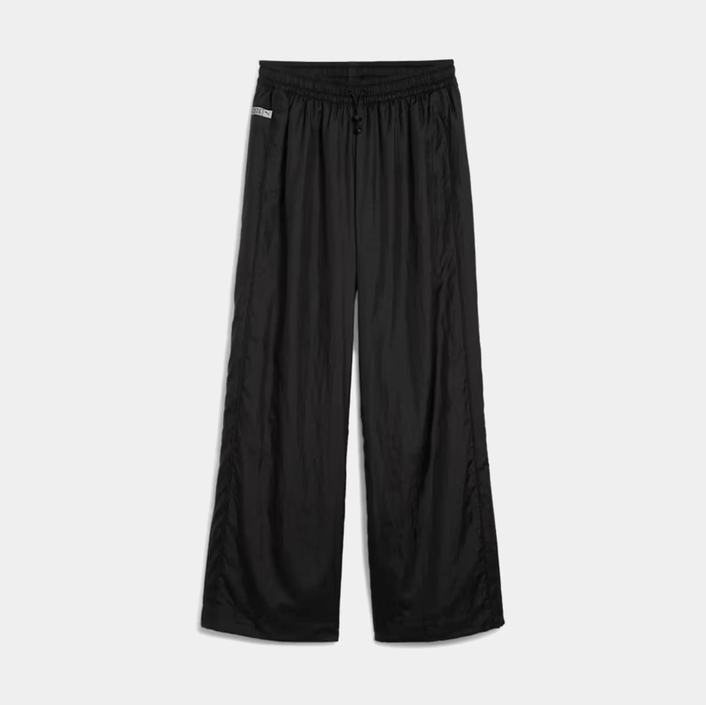 Ultra Soft Texture Ros?? x Puma T7 Relaxed Track Womens Pants (Puma Black)