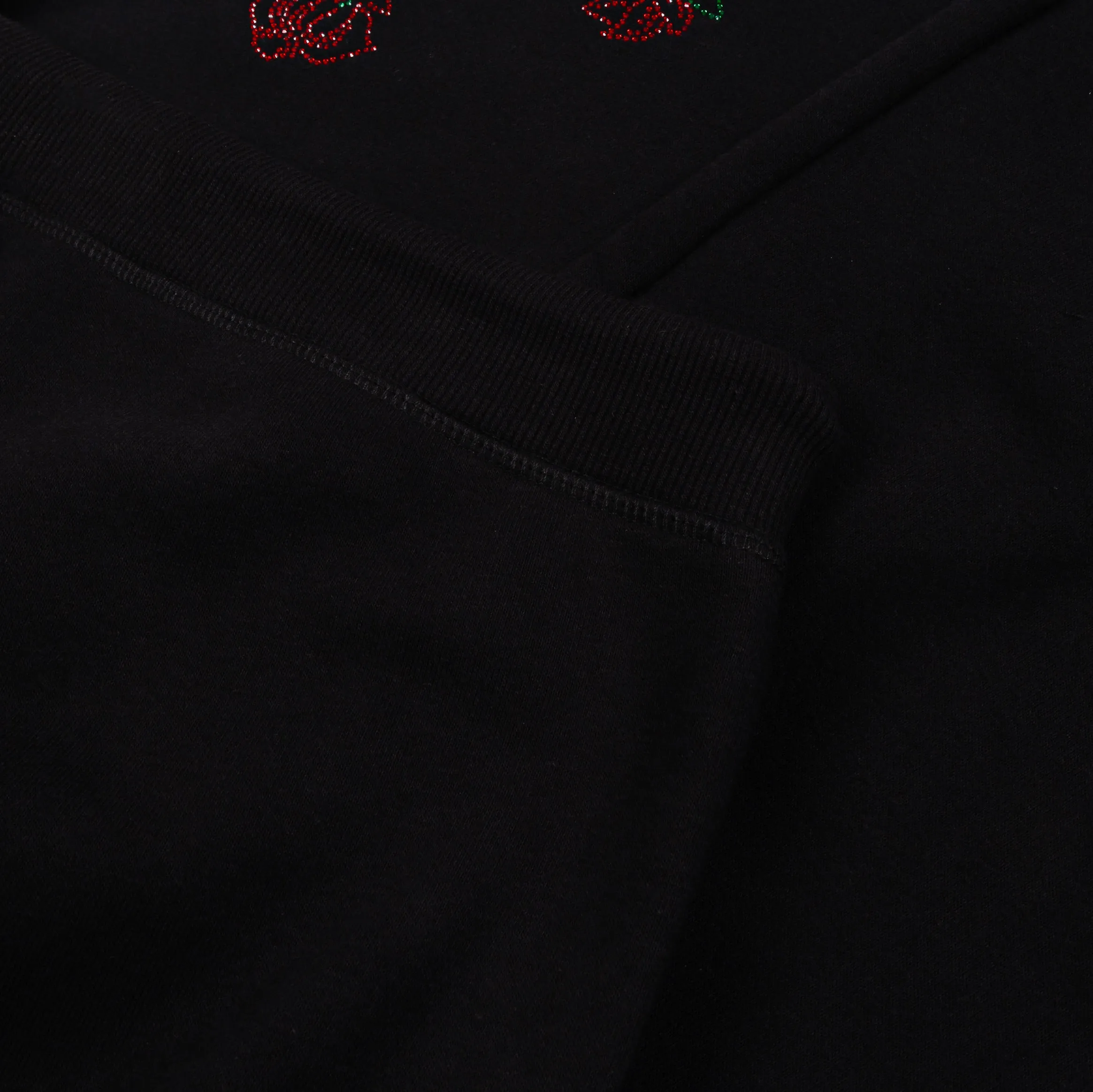 Roses Wide Leg Track Womens Pants (Black) Dynamic Fit Basic Style