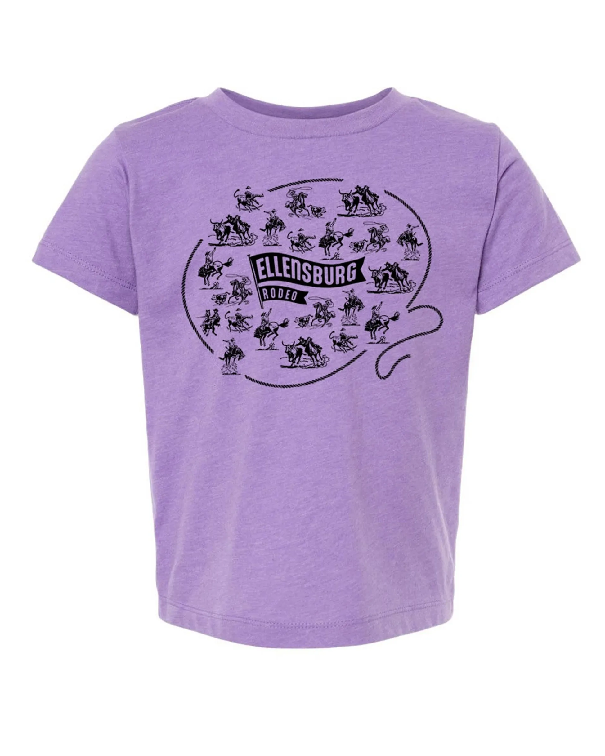 Breathable Waistband Set In Sleeve Round-Up Toddler Tee