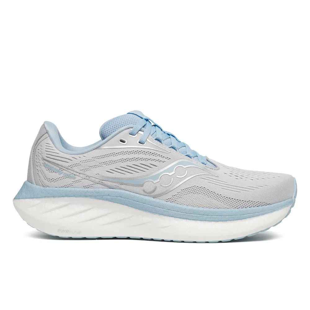 low - heel shoes moisture - wicking - design shoes Saucony Women's Ride 18 Running Shoe (Wide) S11001