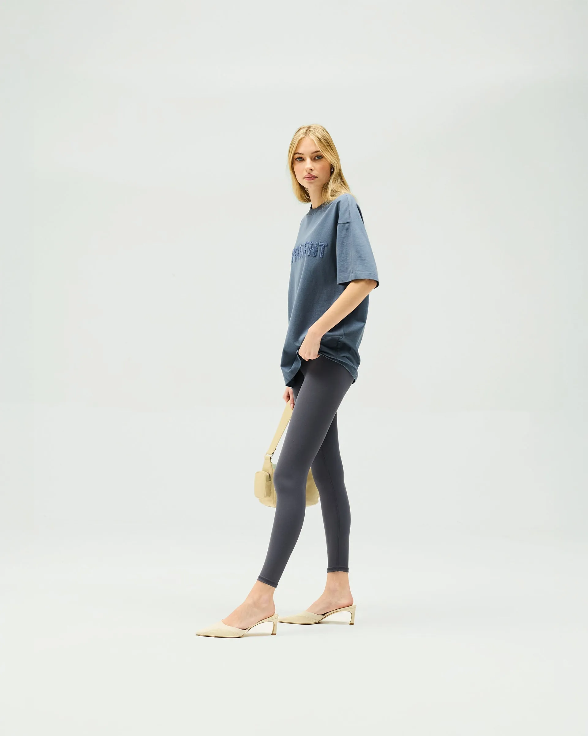 AbrasionResistantThread MoistureControlClothing Owners Club Boyfriend T-Shirt - Steel Blue