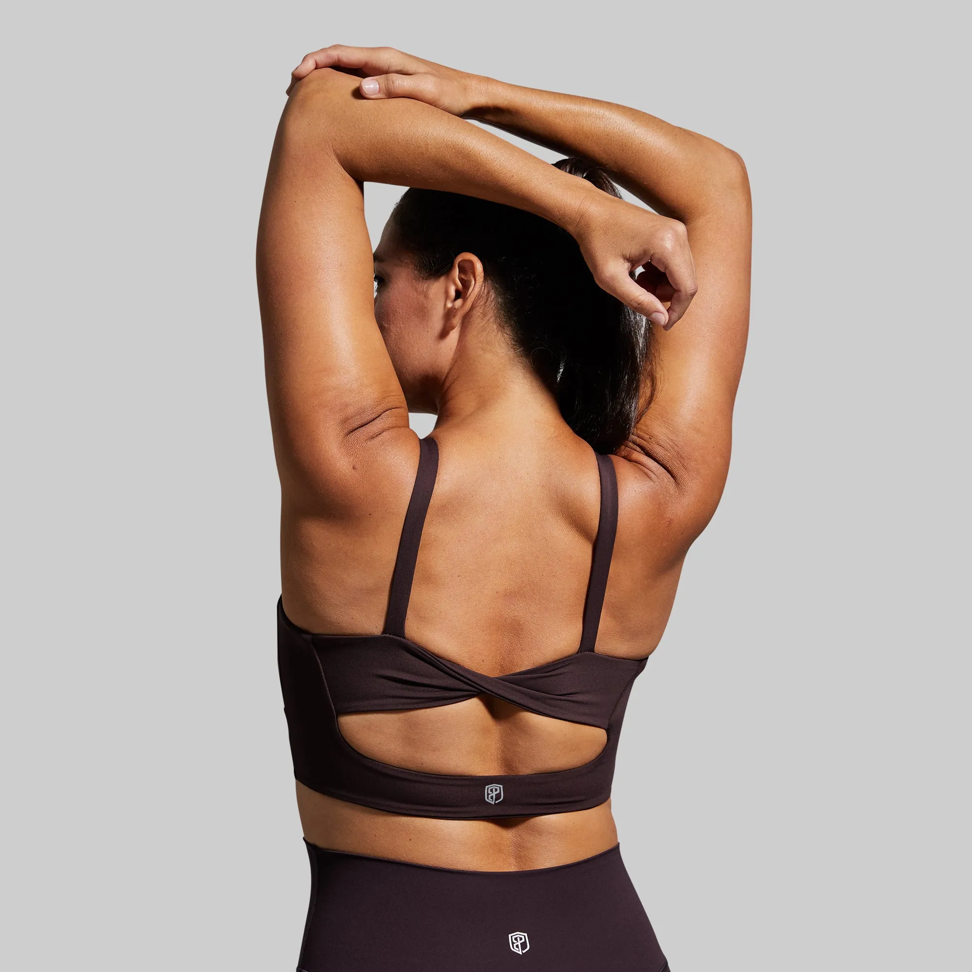 Pilates Your Go To Sports Bra (Deep Plum)