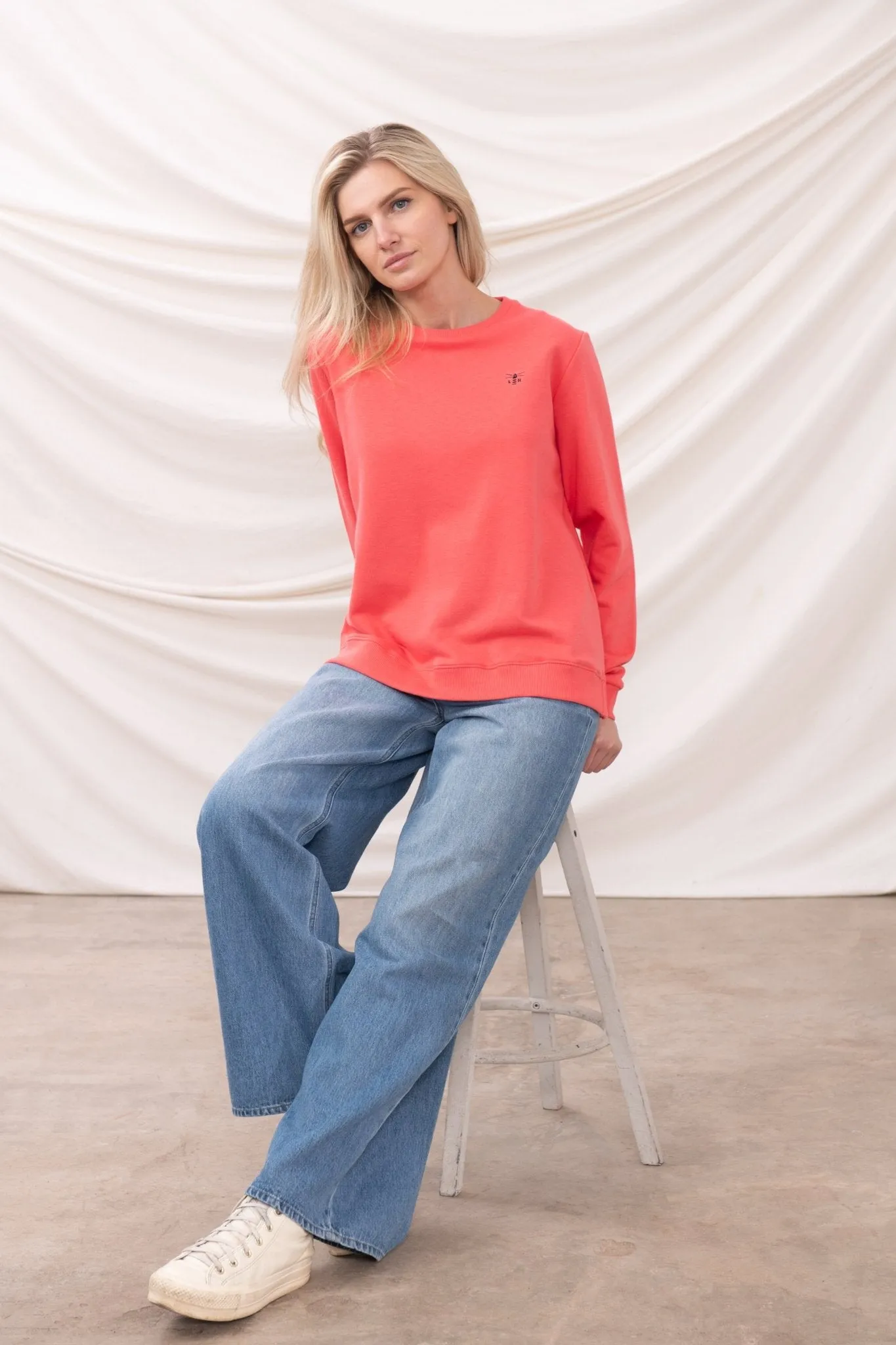 Polyester Material product trendy catchiness Seaside Jersey - Deep Coral