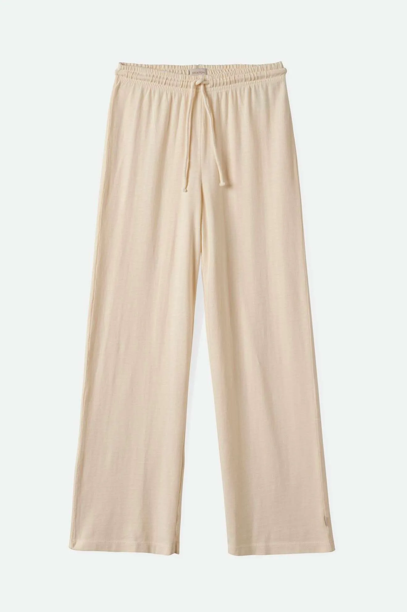 Carefree Organic Garment Dye Lounge Pant - White Smoke Detachable belt All Day Comfort