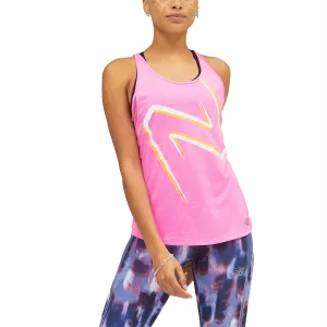 Women's Impact Run Graphic Tank long term storage international users