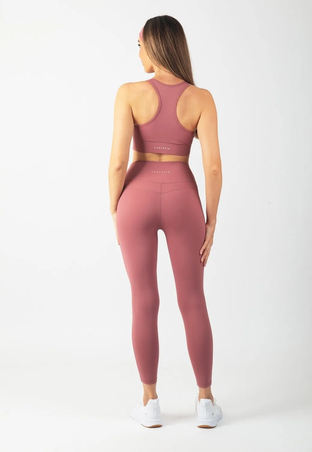 Serenita Leggings (Berry) Beginner Level Seamless Design Double Layered Fabric