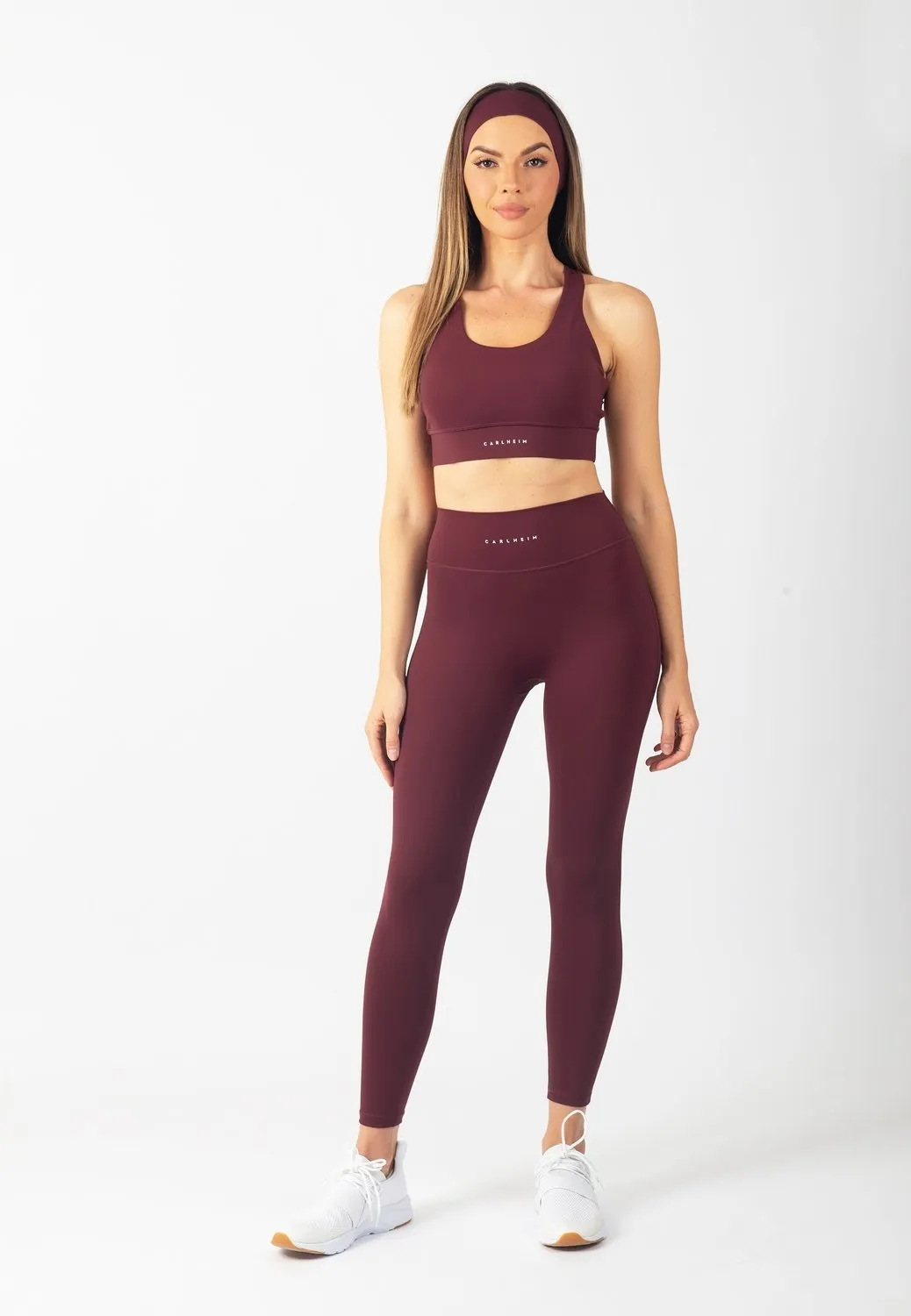 Serenita Leggings (Burgundy) Butt Lifting Design