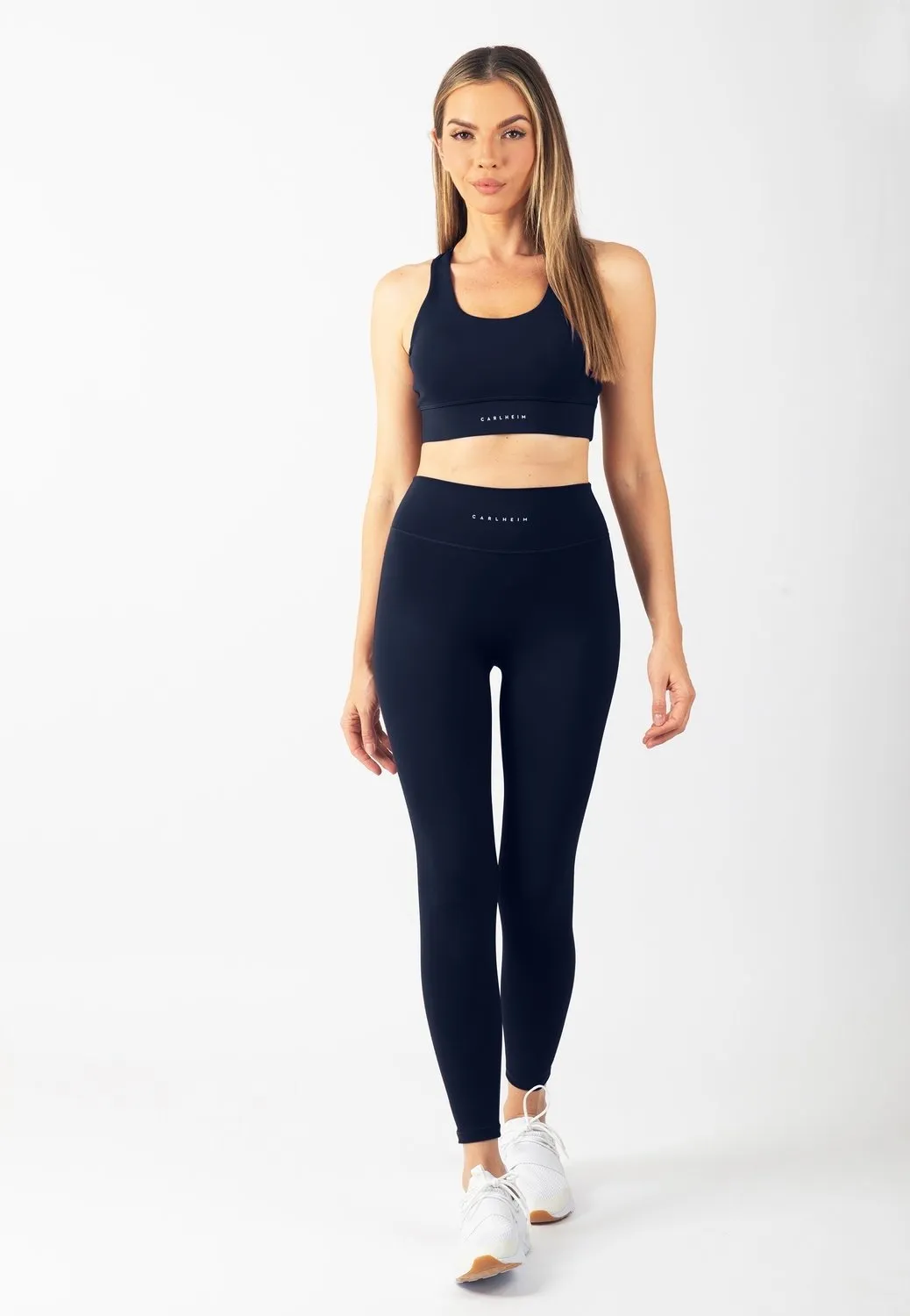Seamless Pockets Serenita Leggings (Navy)