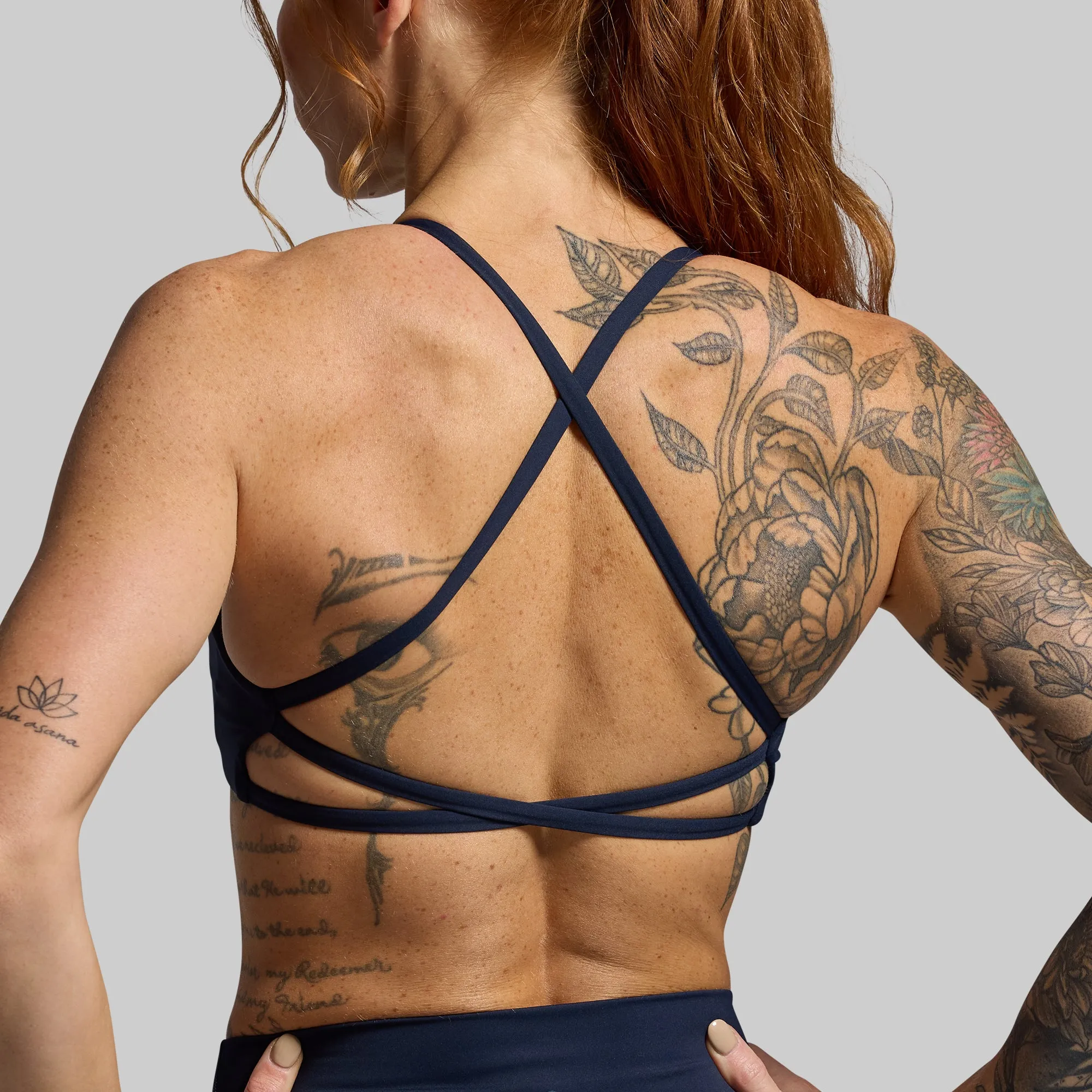 Serenity Sports Bra (BP Navy) Smooth Fit Anti-pilling