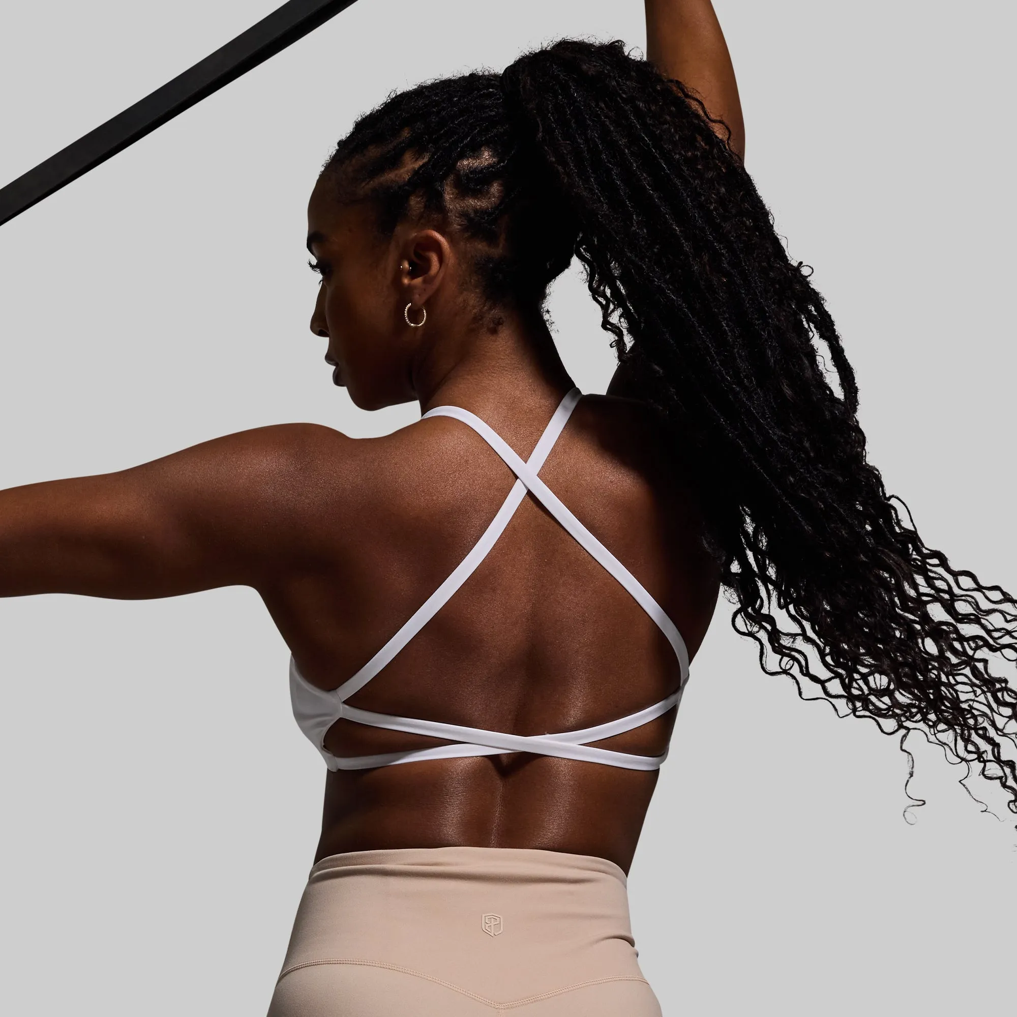 Serenity Sports Bra (White) Long fit