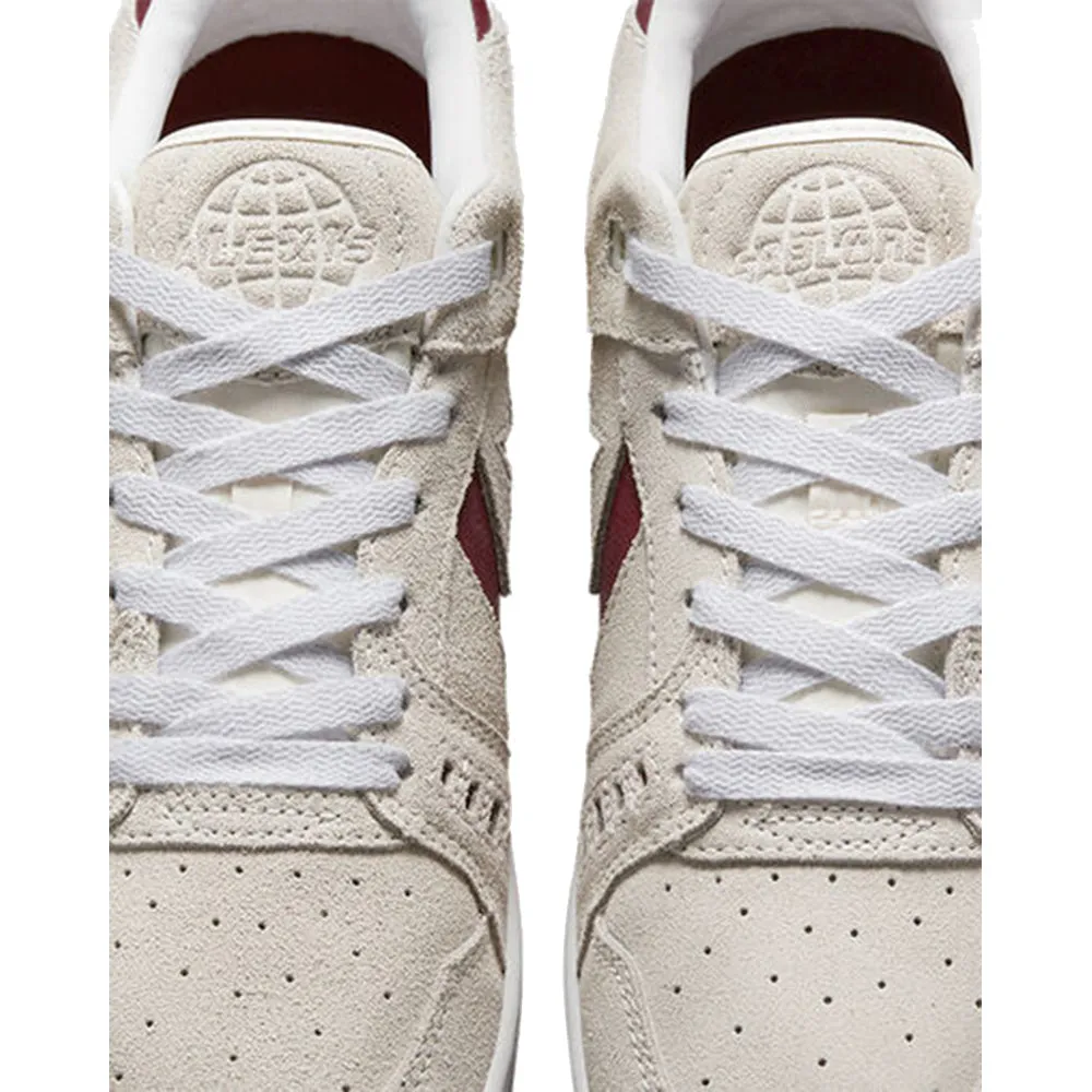 Shock Resistant Converse CONS Alexis Sablone AS-1 Pro OX Egret/Dark Burgundy/Gum