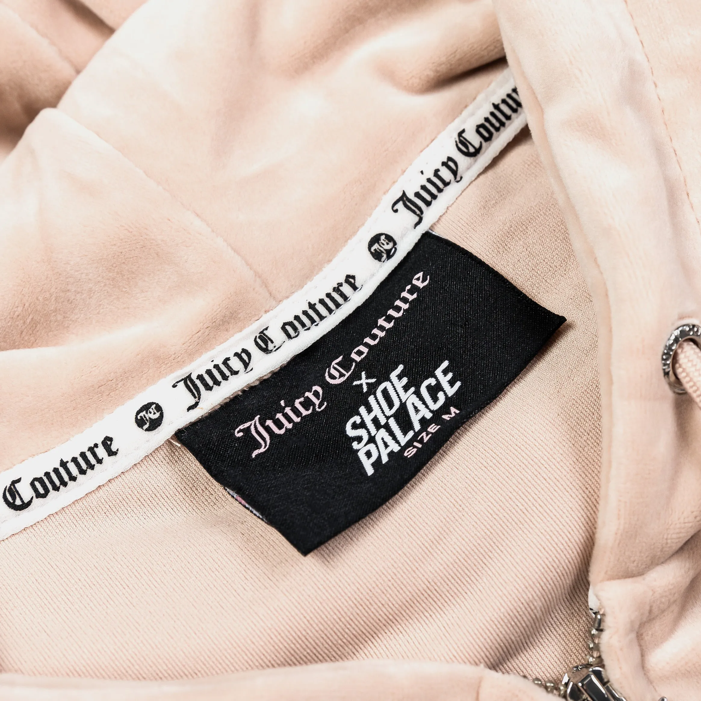 Shoe Palace Exclusive OG Bling Zip Up Womens Hoodie (Beige) Cozy Streetwear Versatile Outfit