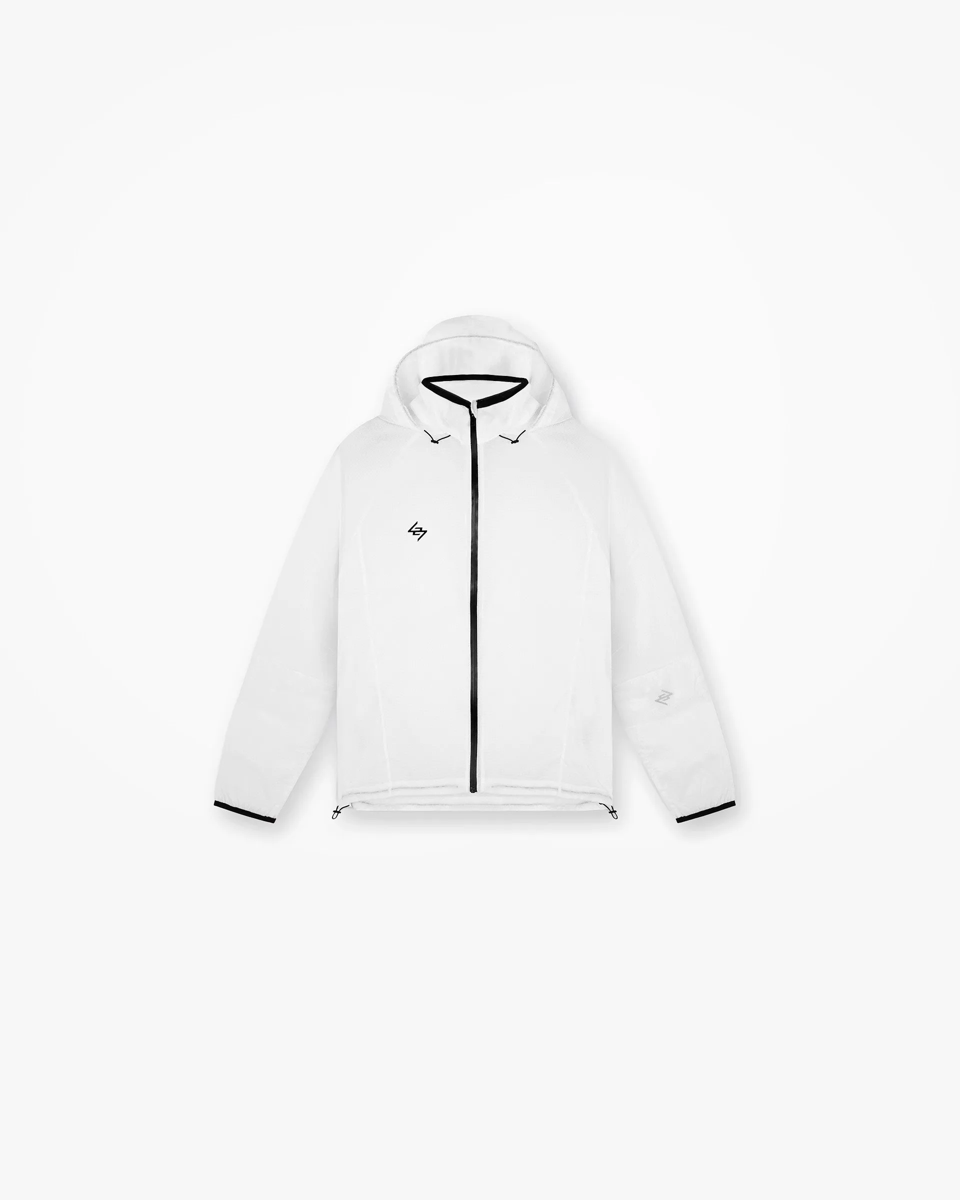 Snow Block 247 Fly Running Jacket - White