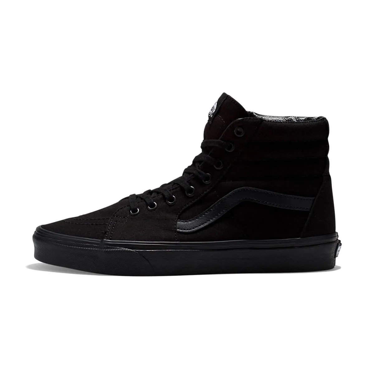 Comfort Midsole Sk8-Hi Canvas 'True Black' Unisex Shoes