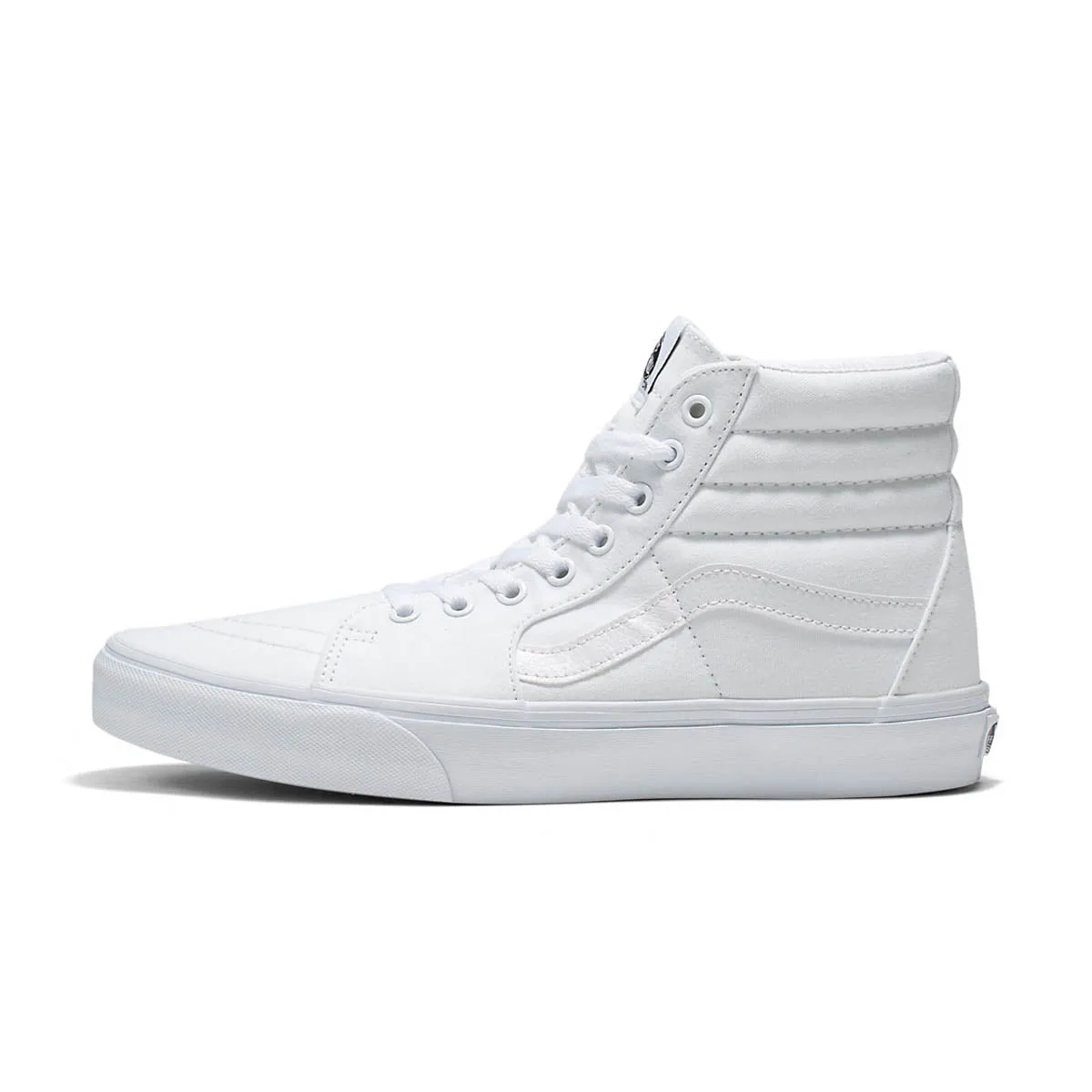 Mom Fit Leg Long Sk8-Hi Canvas 'True White' Unisex Shoes