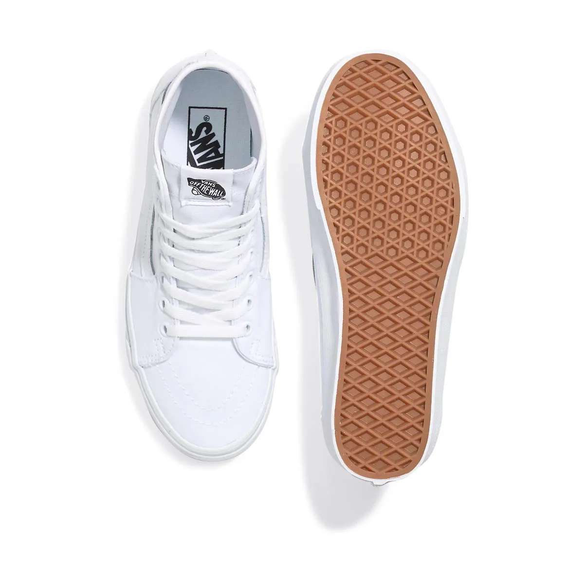Sk8-Hi Canvas 'True White' Unisex Shoes Stage Glow