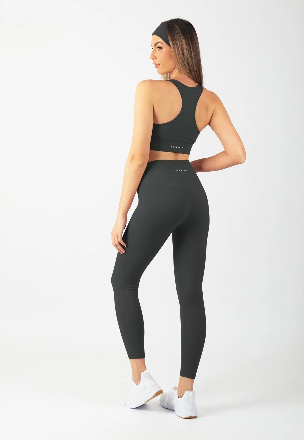 Sleek Wearable Versatile Look Serenita Leggings (Charcoal)