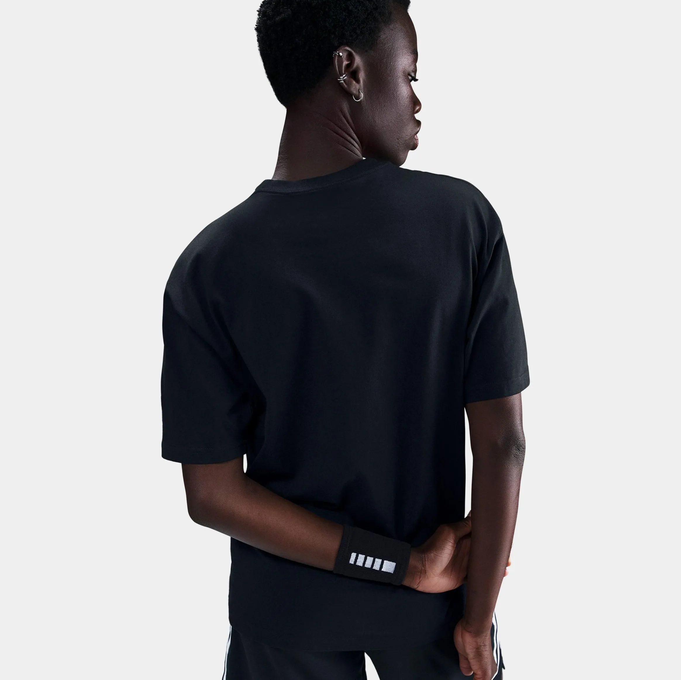 FourWayStretchClothing AntimicrobialTreatment JuJu Watkins So Win Womens Short Sleeve Shirt (Black/Gold)