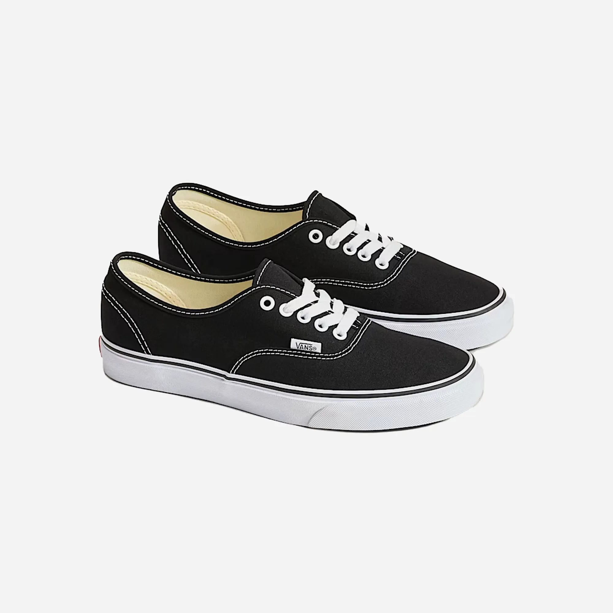 Vans Authentic Shoe Black White Urban Classic Lake Step