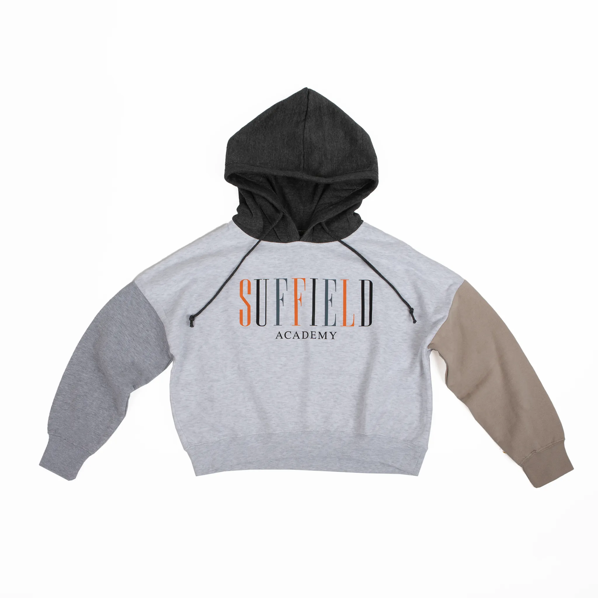 Nike Color Block Crop Hoodie Premium Hoodie Daily Comfort