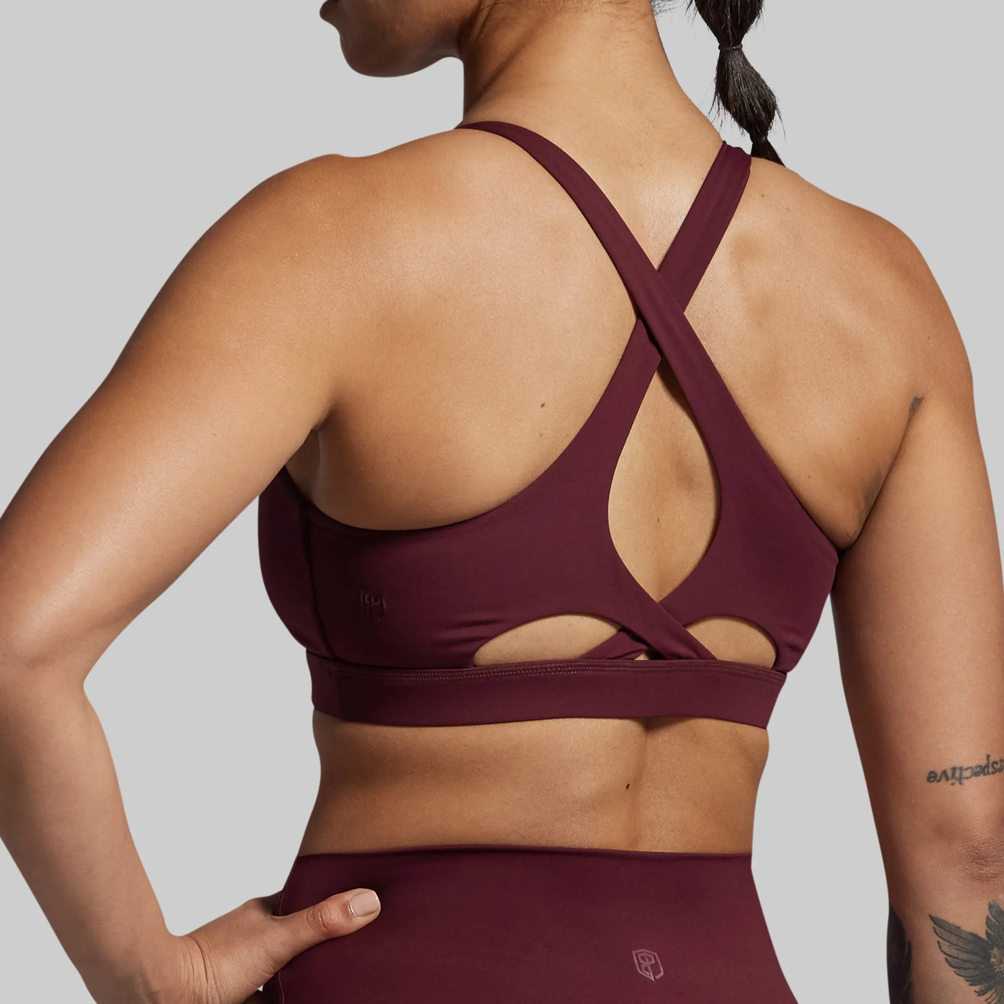 Spaghetti straps Helix Sports Bra (Fig)