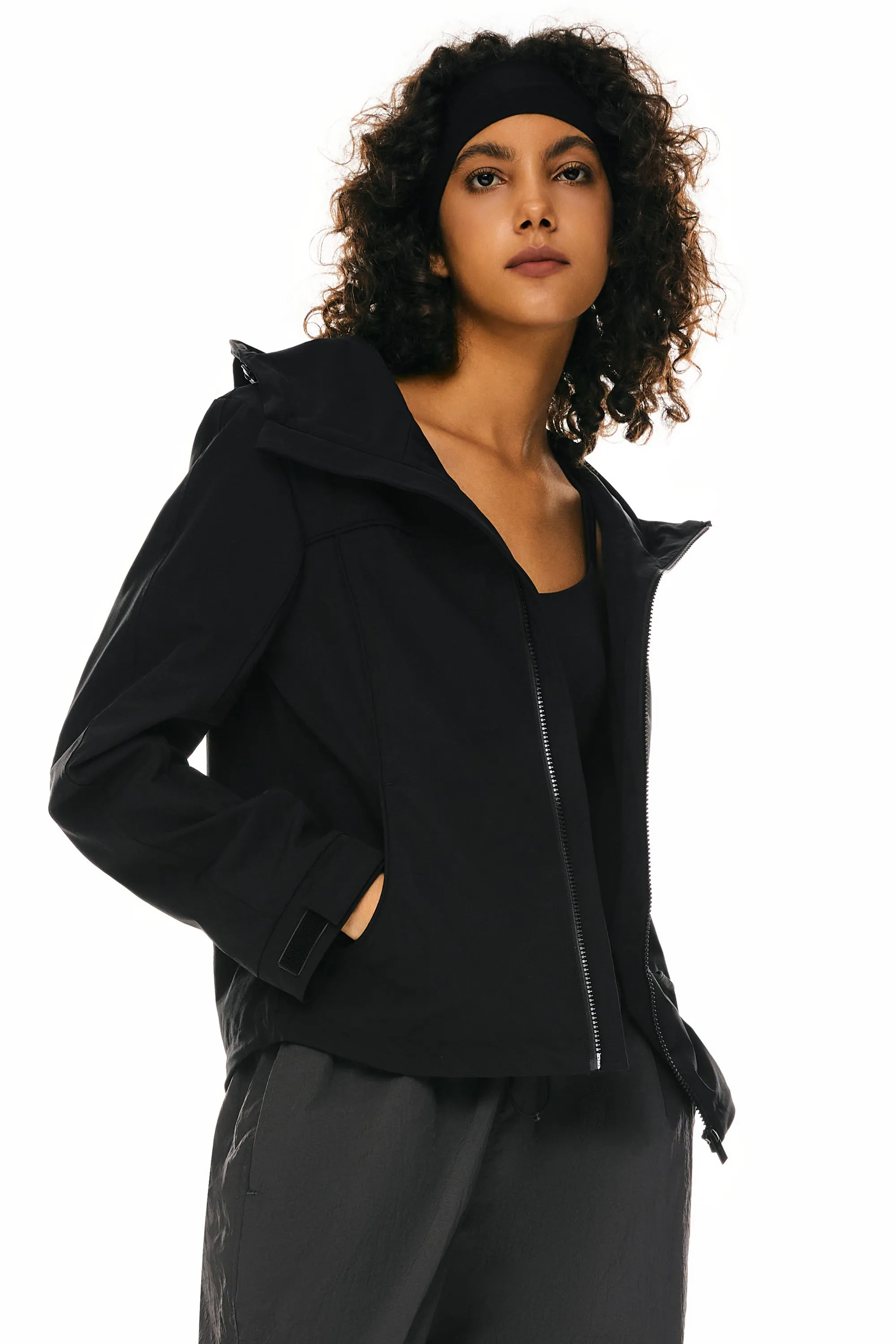 Lightweight Hooded Jacket BondedSeams