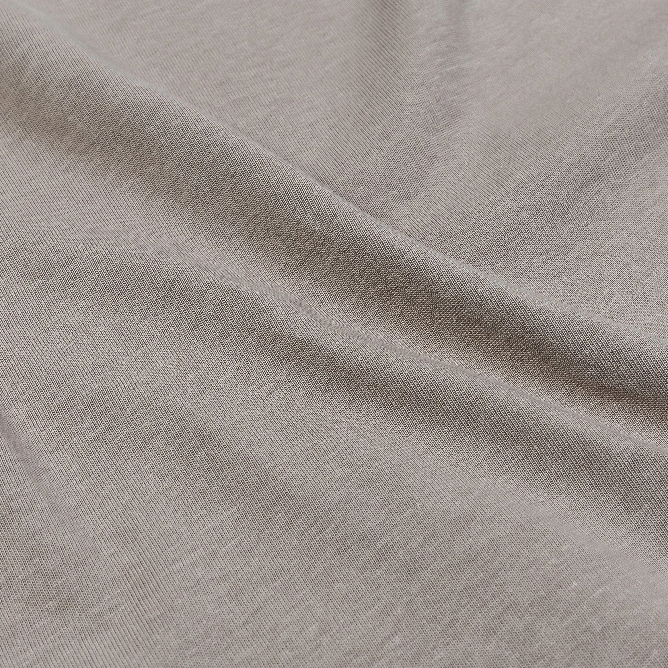 Work Mix Casual Fit Solid Tee Womens Short Sleeve Shirt (Taupe)