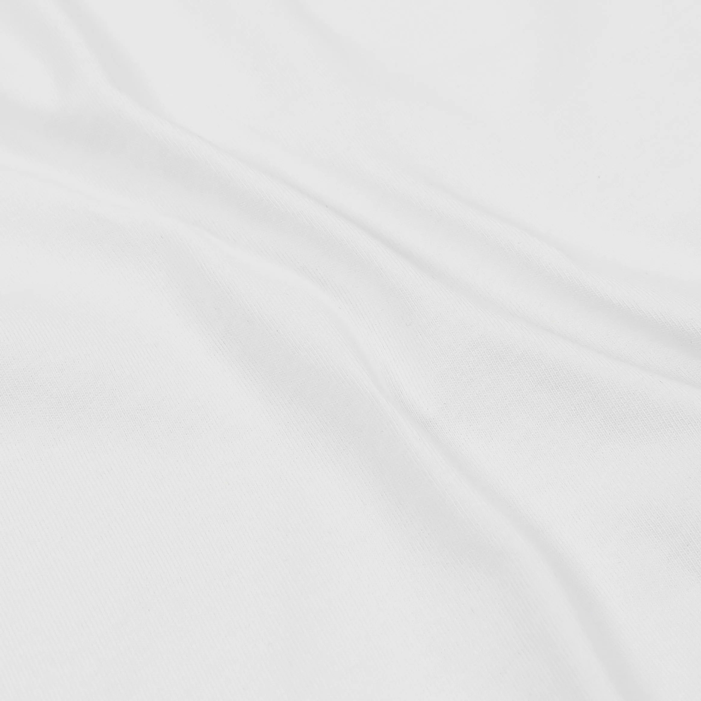 Flexible Hemline Solid Tee Womens Short Sleeve Shirt (White)