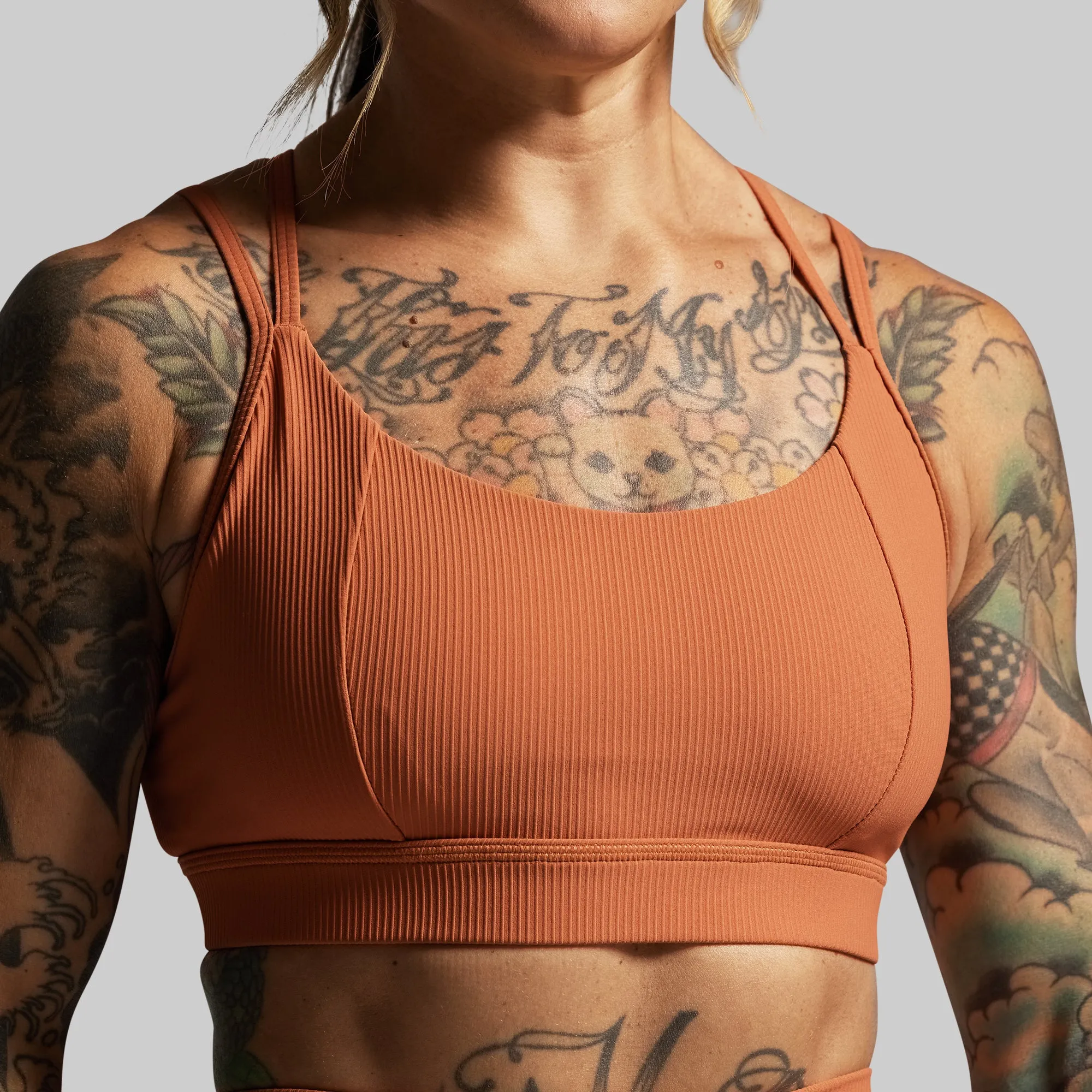Smooth Finish Lotus Sports Bra (Monarch)
