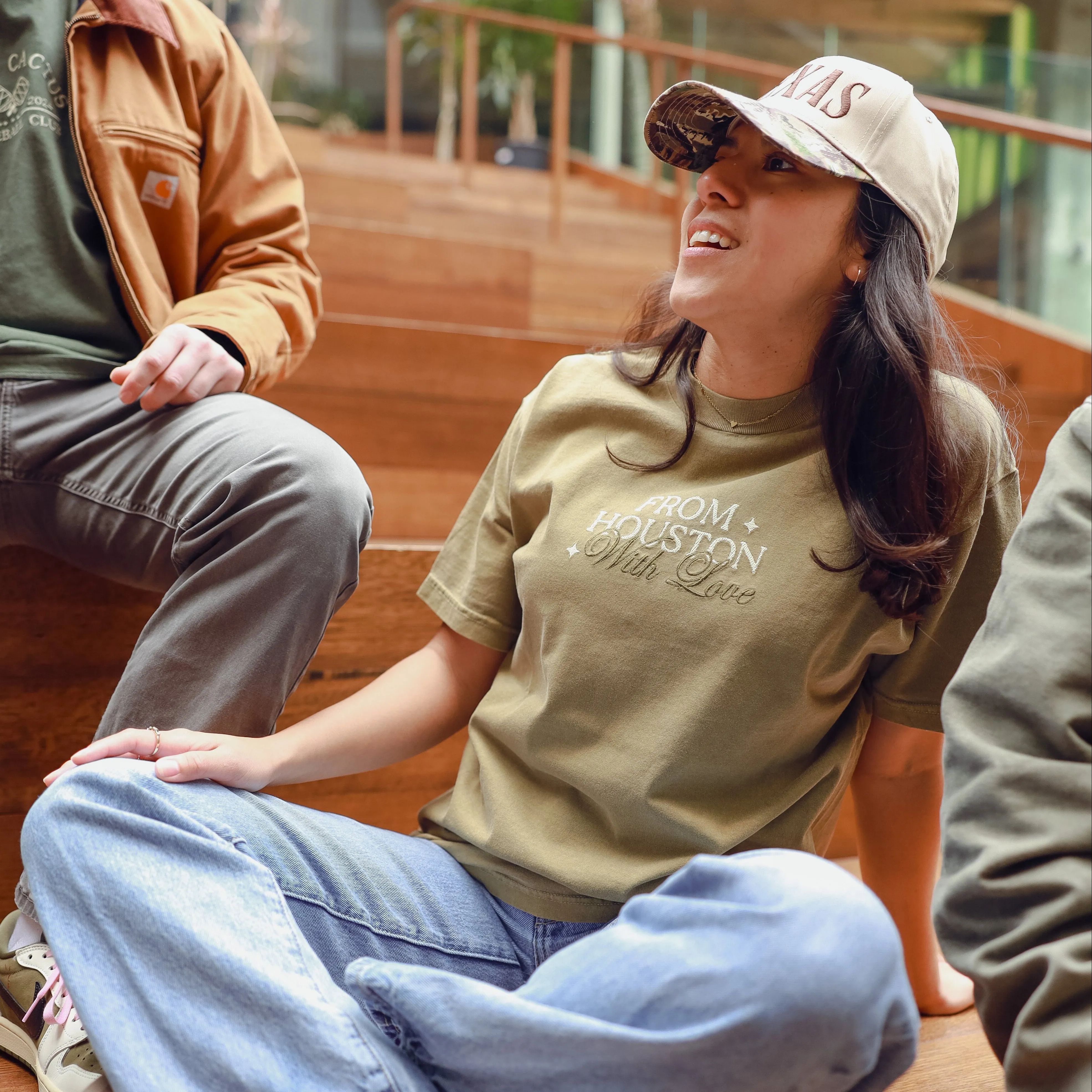 From HTX with Love Heavyweight Tee High Density Weave Stylish Look